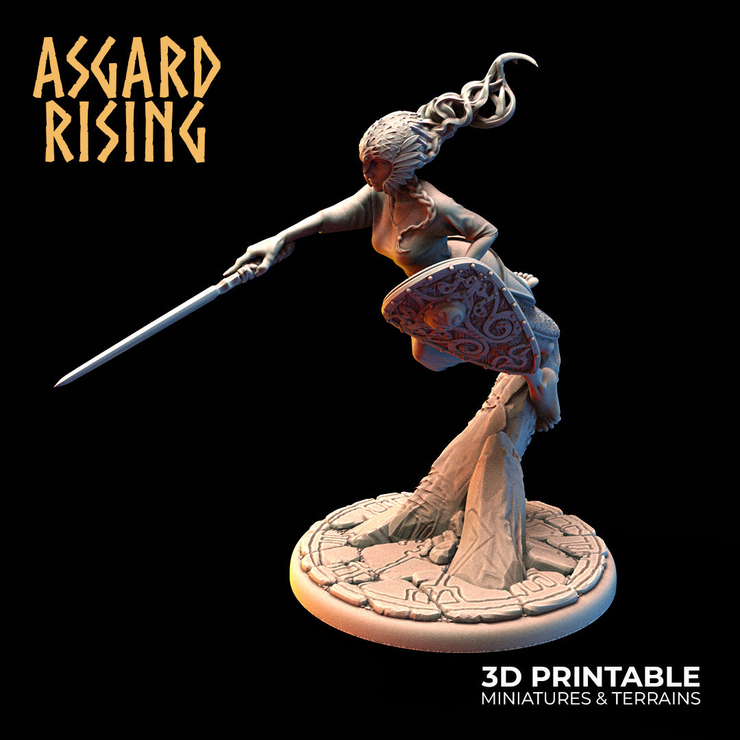 Rangrid, the Phantom Lady  - Asgard Rising