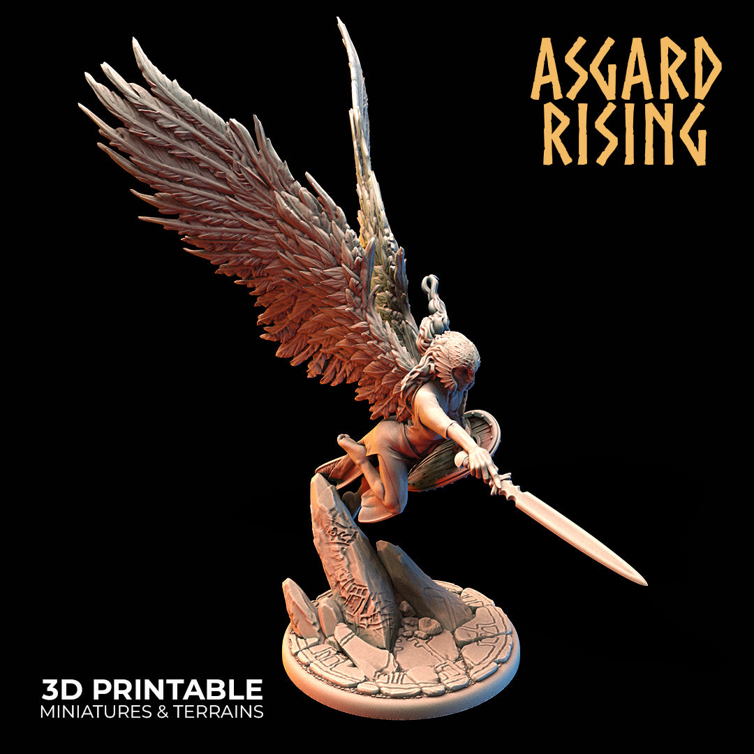 Rangrid, the Winged Valkyrie  - Asgard Rising