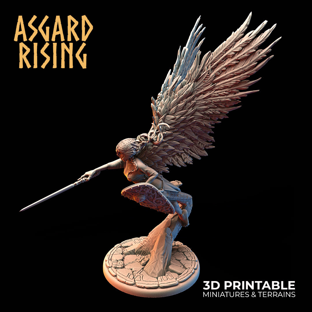 Rangrid, the Winged Valkyrie  - Asgard Rising