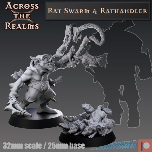 Rat Handler and rat swarm - Across the Realms