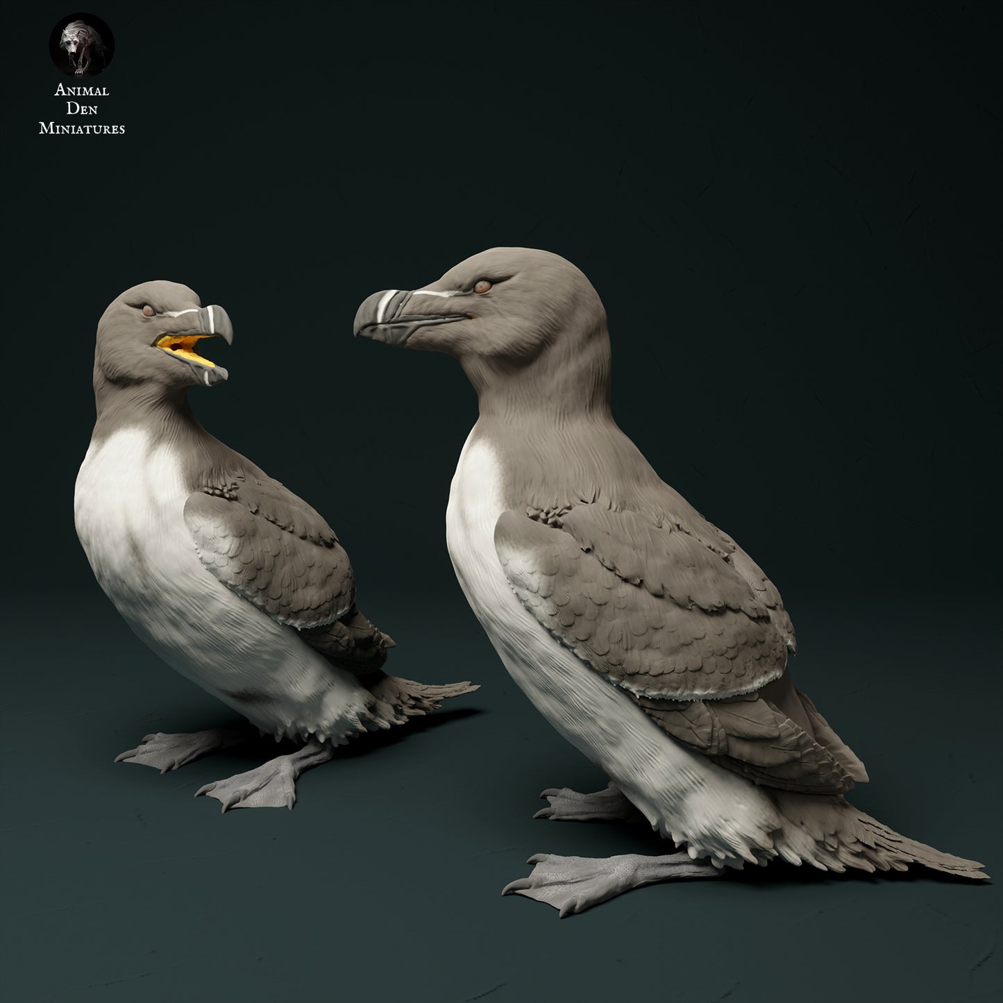 Razorbills - Animal Den Miniatures