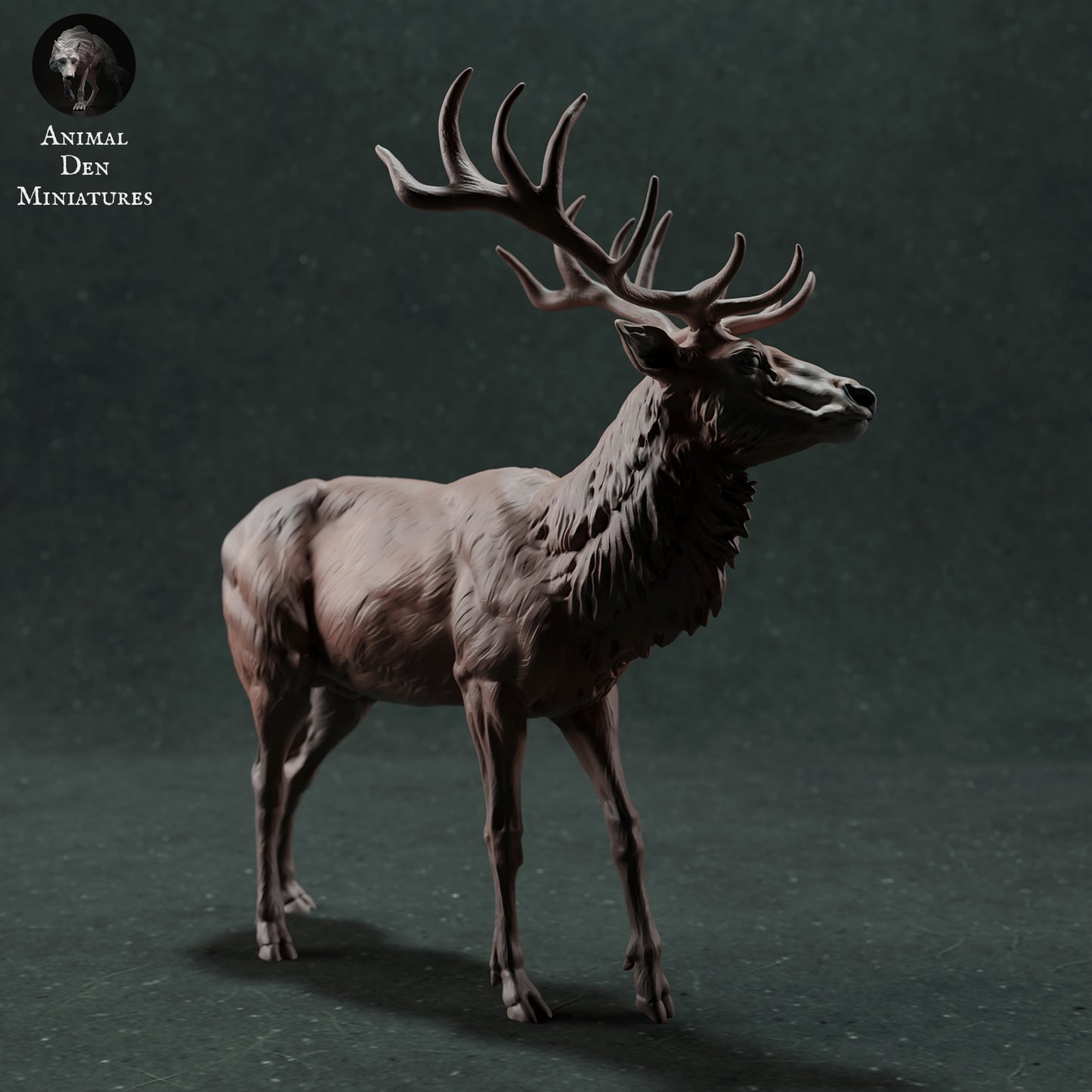 Red Deer Stag - Animal Den Miniatures