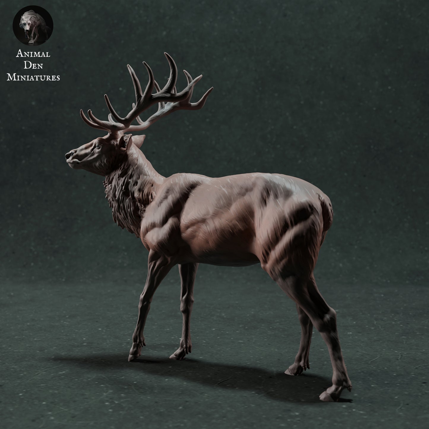 Red Deer Stag - Animal Den Miniatures