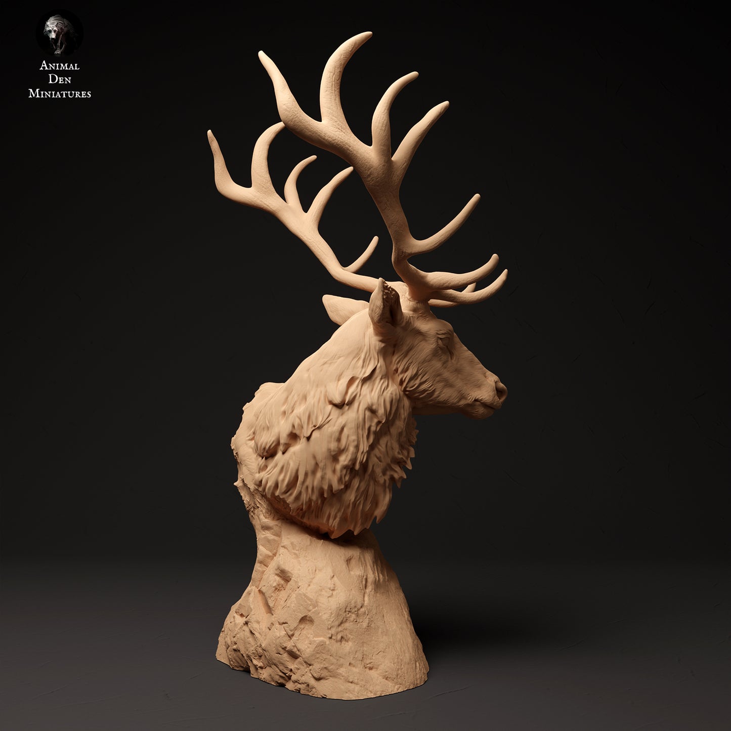 Red Deer Bust - Animal Den Miniatures