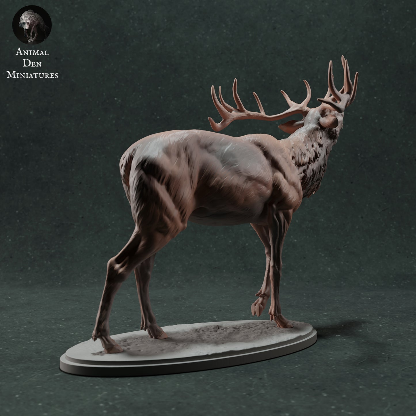 Red Deer Stag Call - Animal Den Miniatures