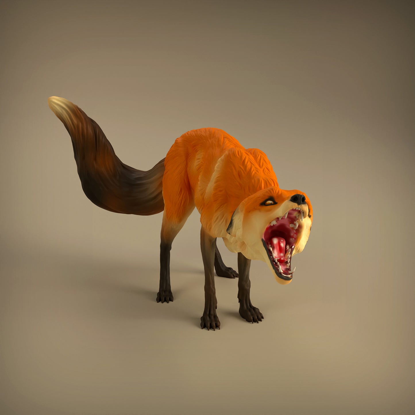 Red Fox - Animal Den Miniatures