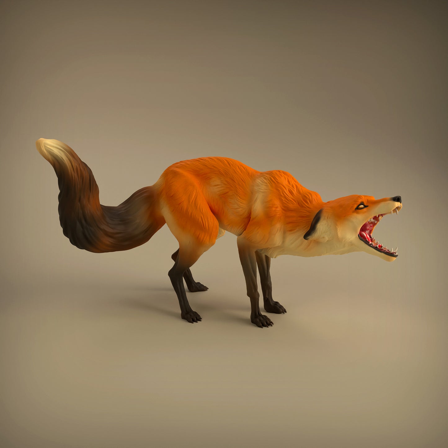 Red Fox - Animal Den Miniatures