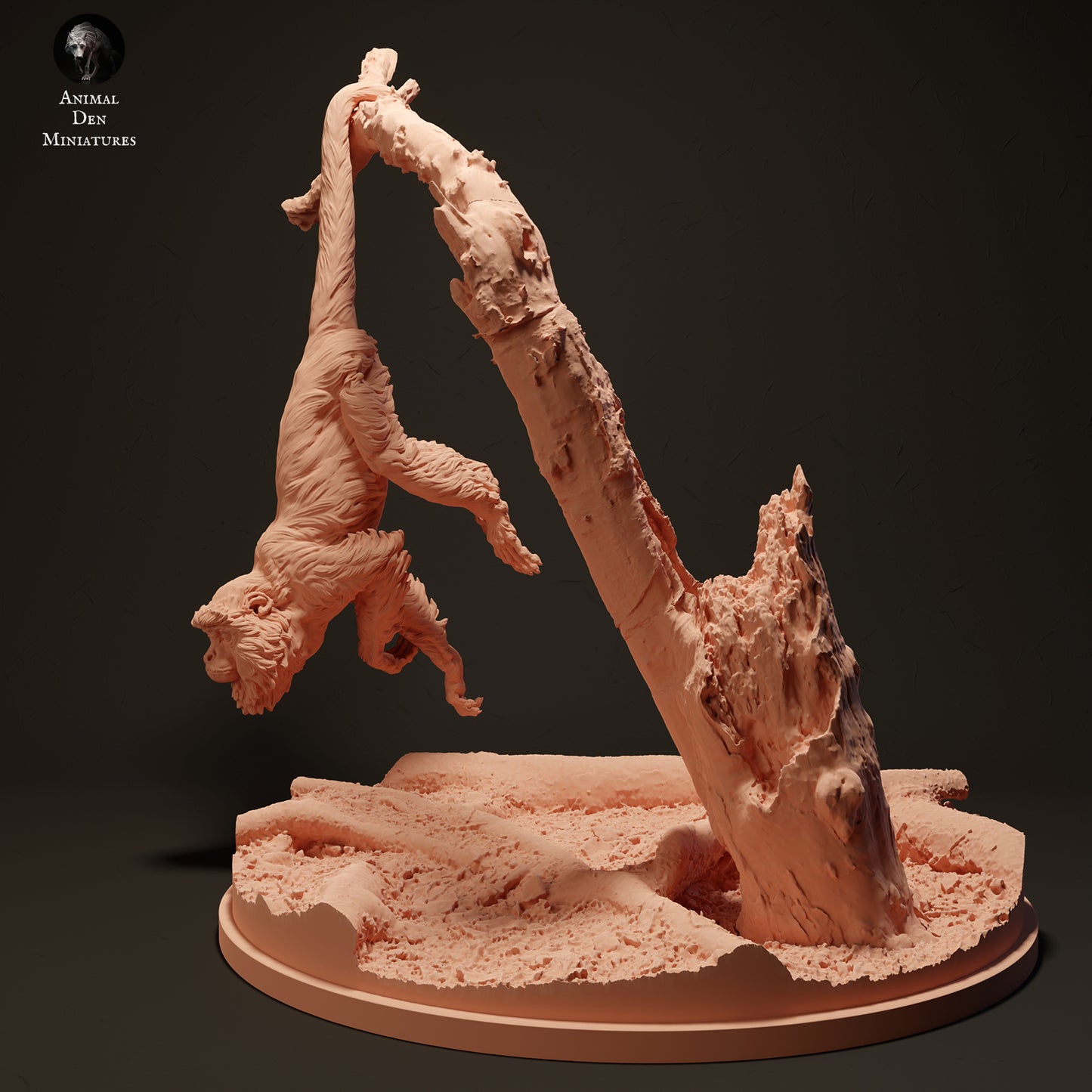 Red Howler Monkey - Animal Den Miniatures