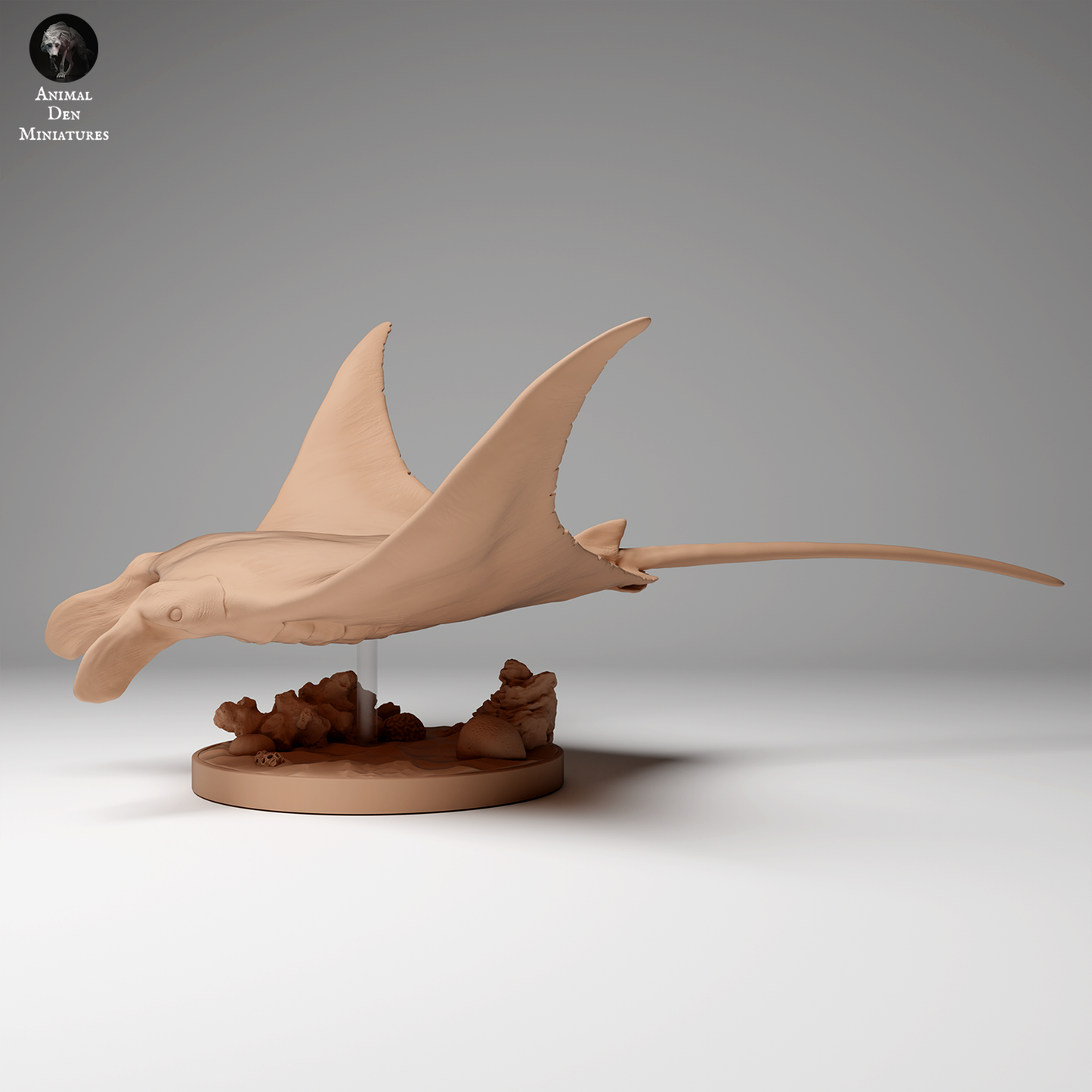 Reef Manta Ray - Animal Den Miniatures