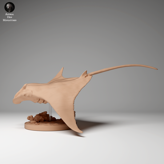 Reef Manta Ray 2 - Animal Den Miniatures