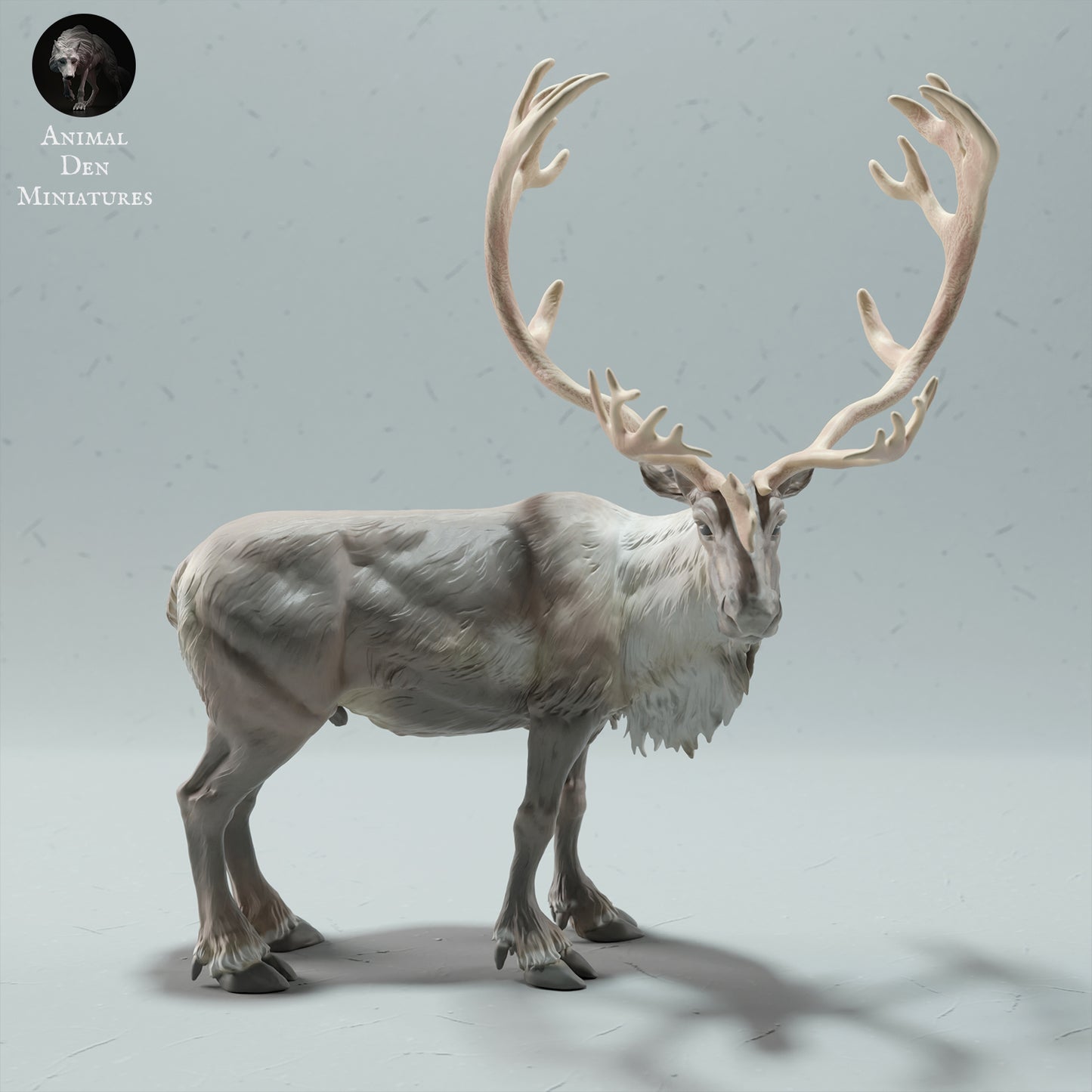 Reindeer / Caribou Bull - Animal Den Miniatures