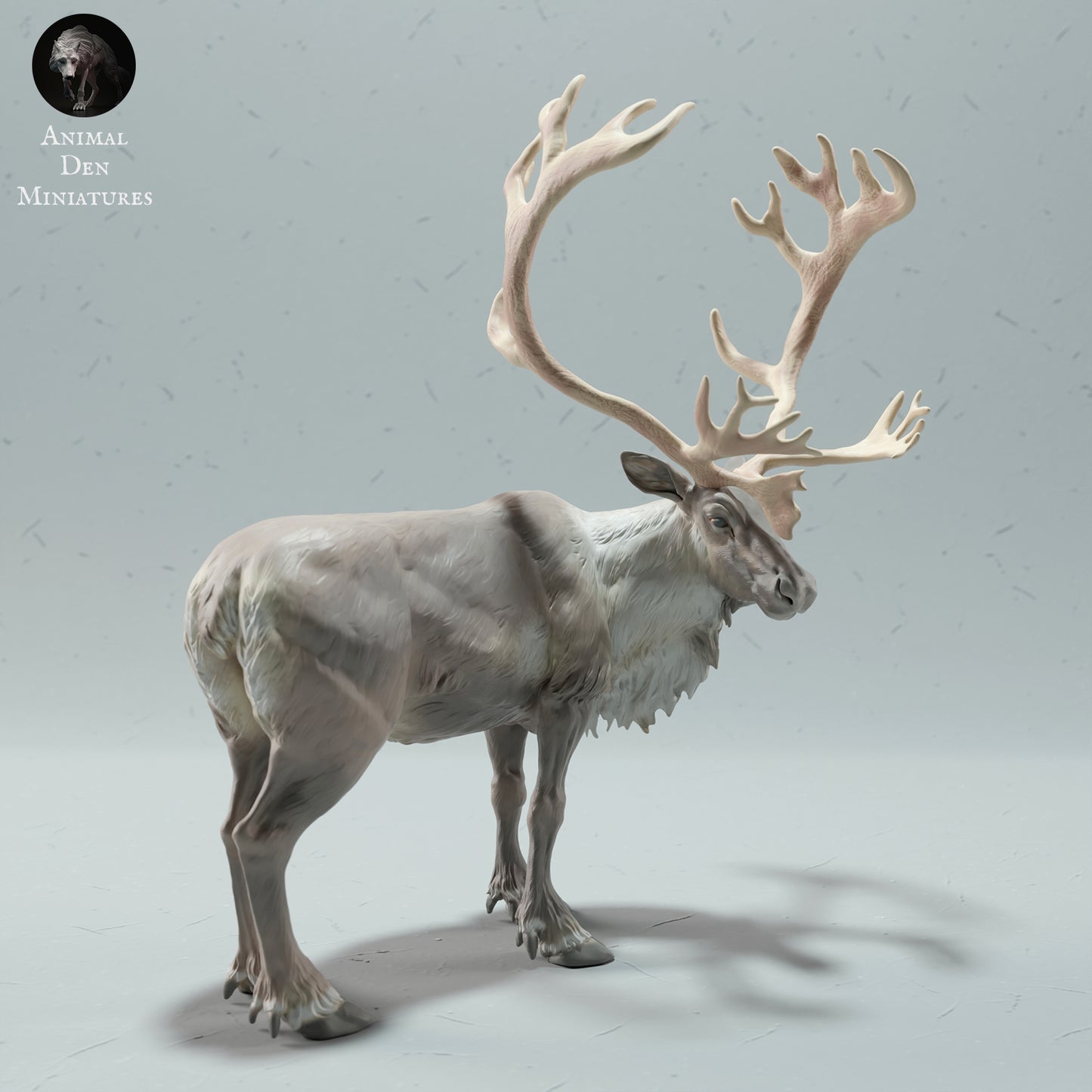 Reindeer / Caribou Bull - Animal Den Miniatures