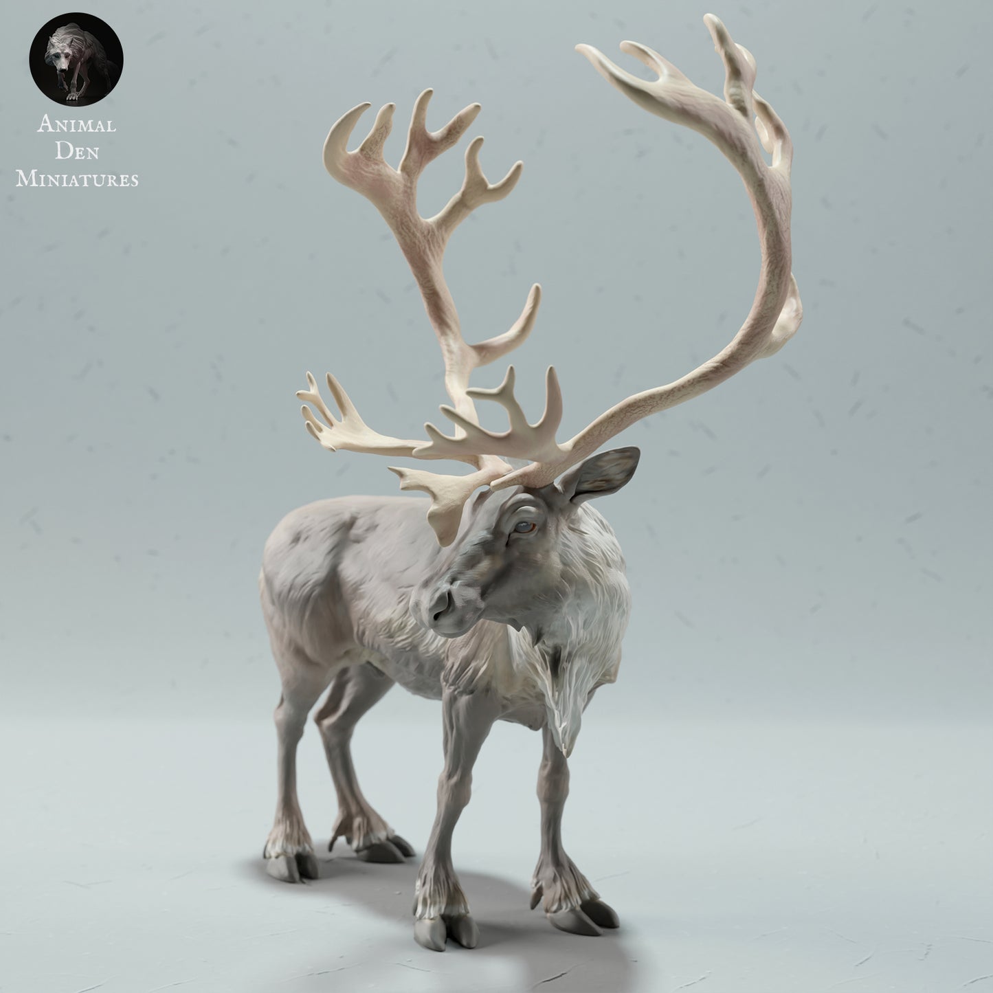 Reindeer / Caribou Bull - Animal Den Miniatures