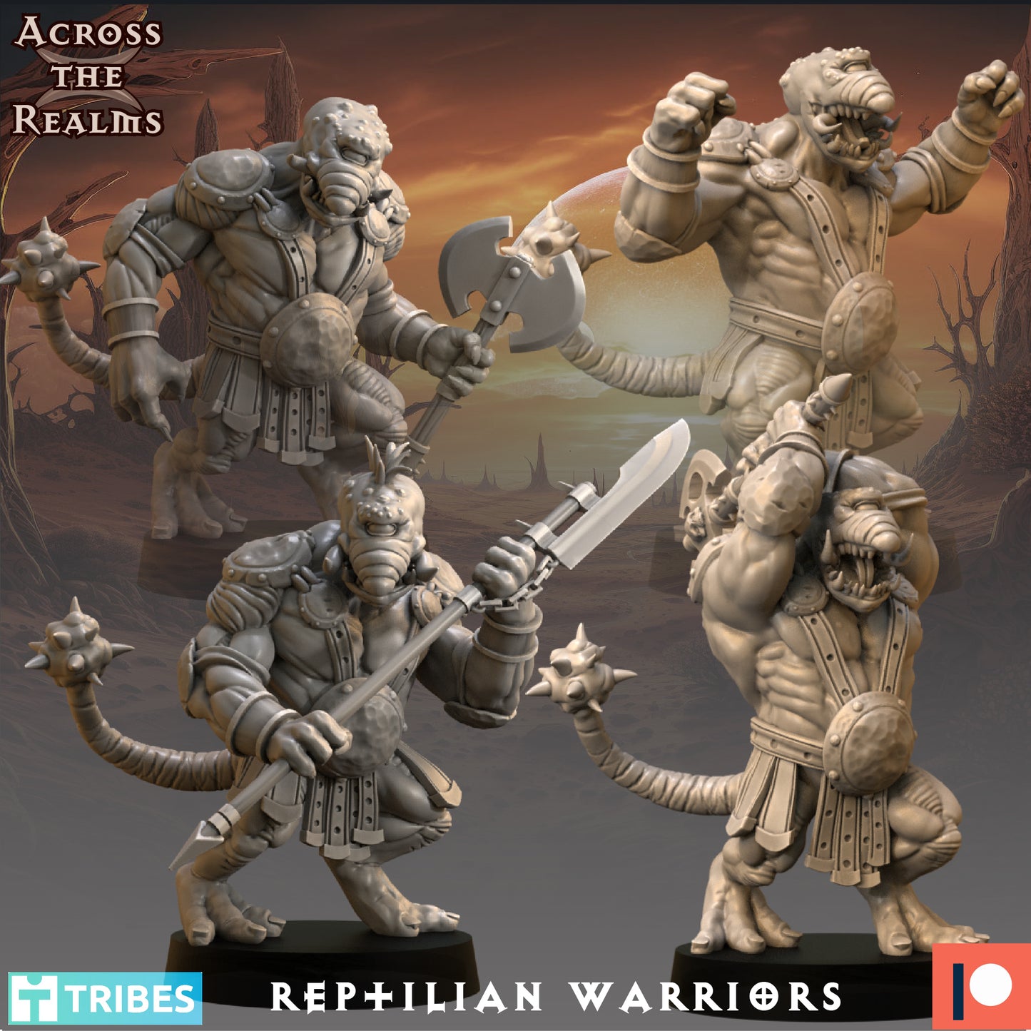 Reptilian Warriors - Across the Realms