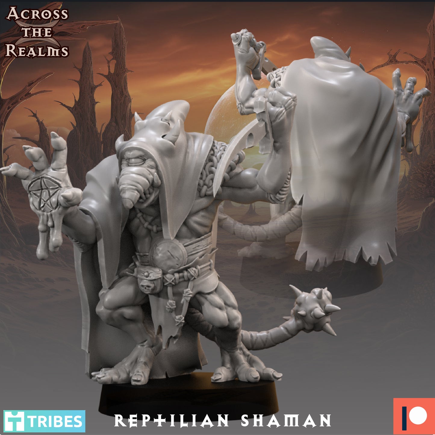 Reptillian Shaman - Across the Realms