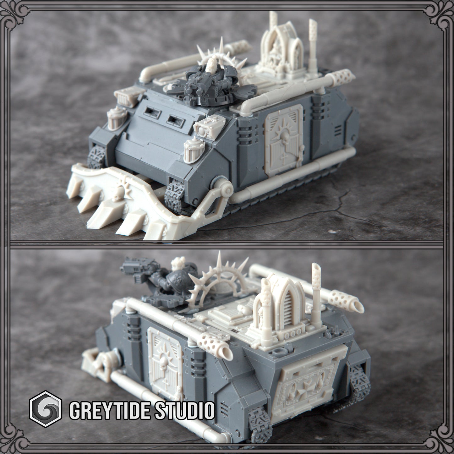 Space rhinoceros vehicle accessories - GreyTide Studio