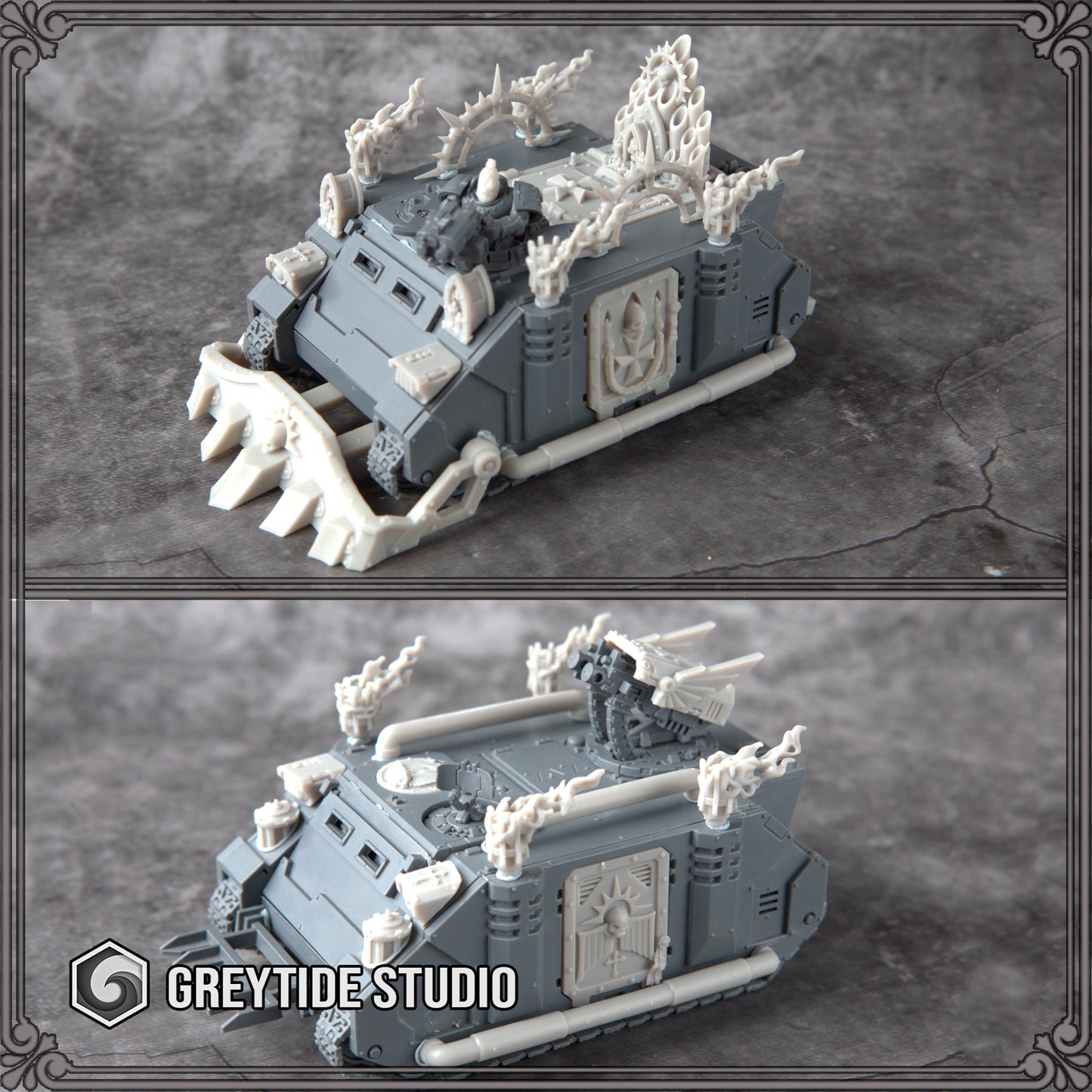 Space rhinoceros vehicle accessories - GreyTide Studio