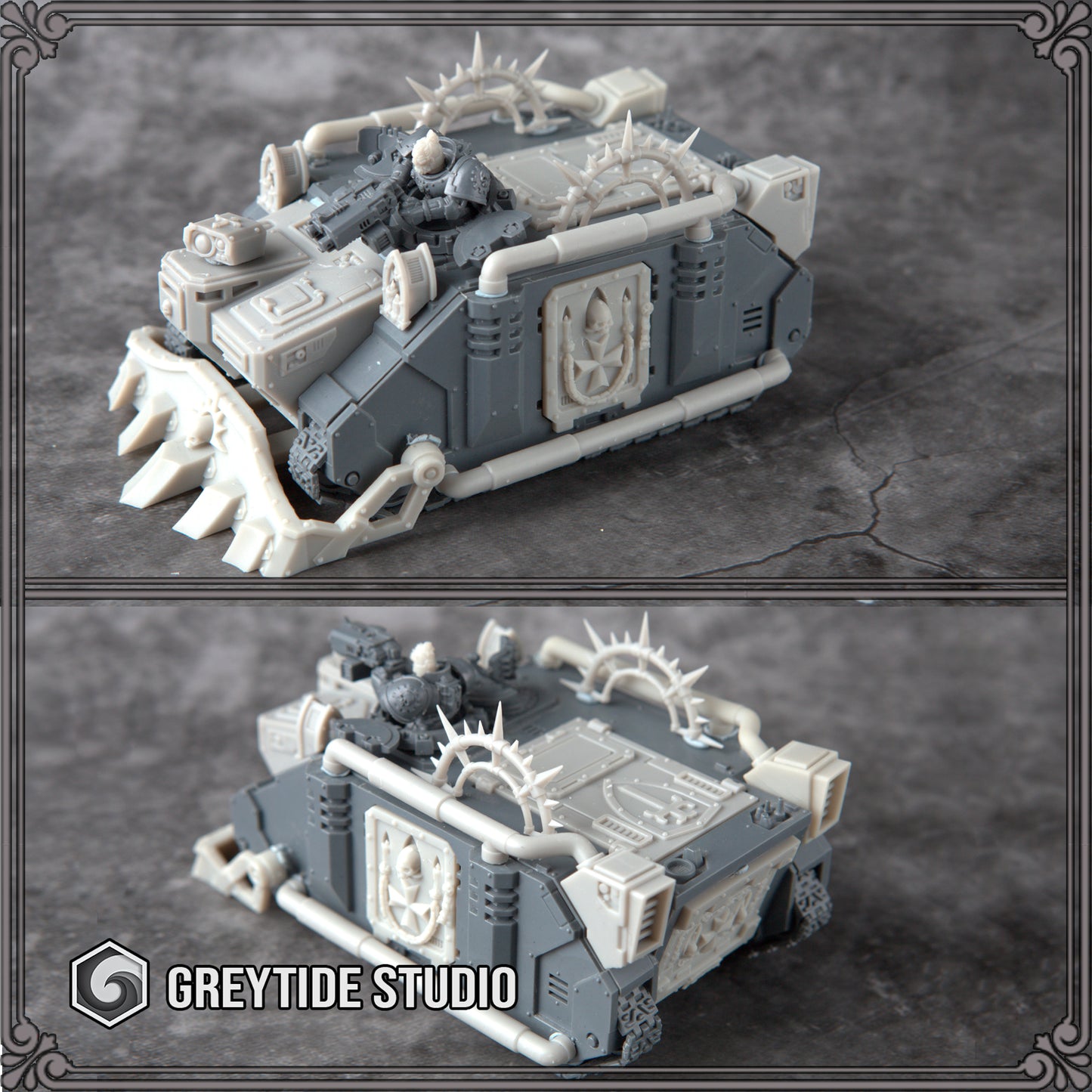 Space rhinoceros vehicle accessories - GreyTide Studio