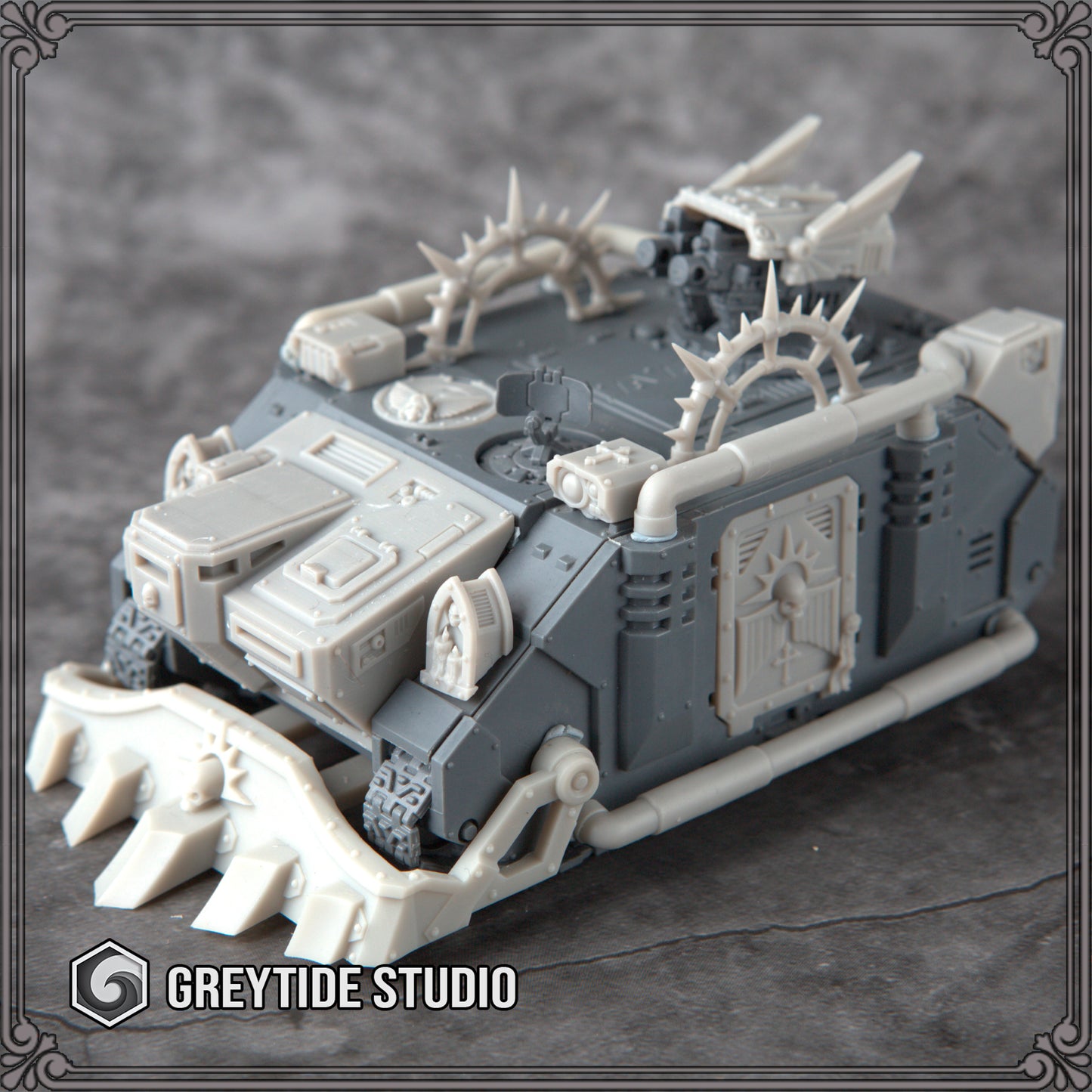 Space rhinoceros vehicle accessories - GreyTide Studio