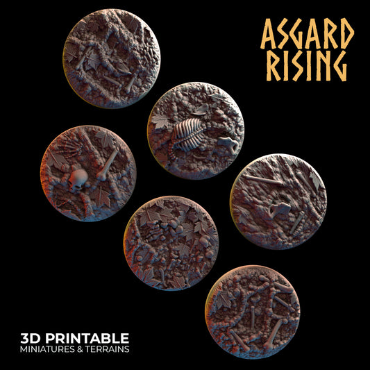 Deepforest - Ritual Ground - 6x 25mm Round Base - Asgard Rising