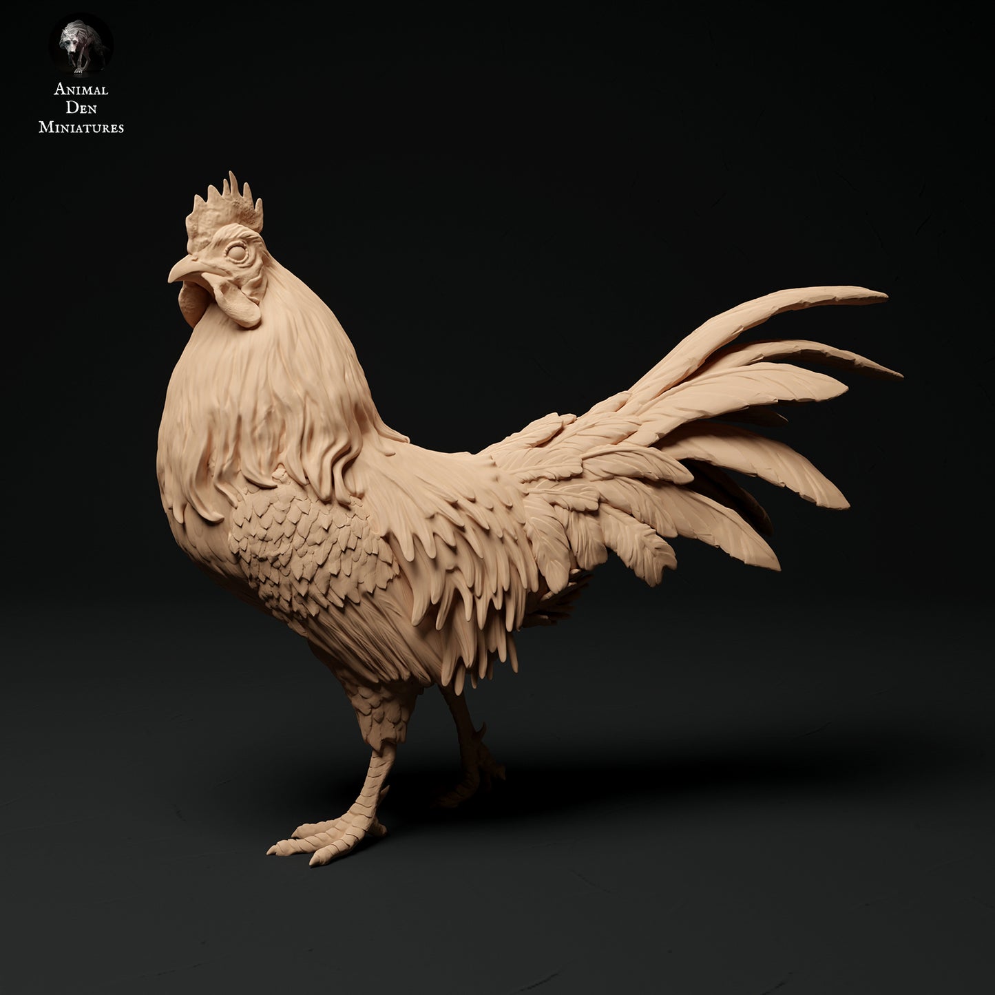 Roosters - Animal Den Miniatures