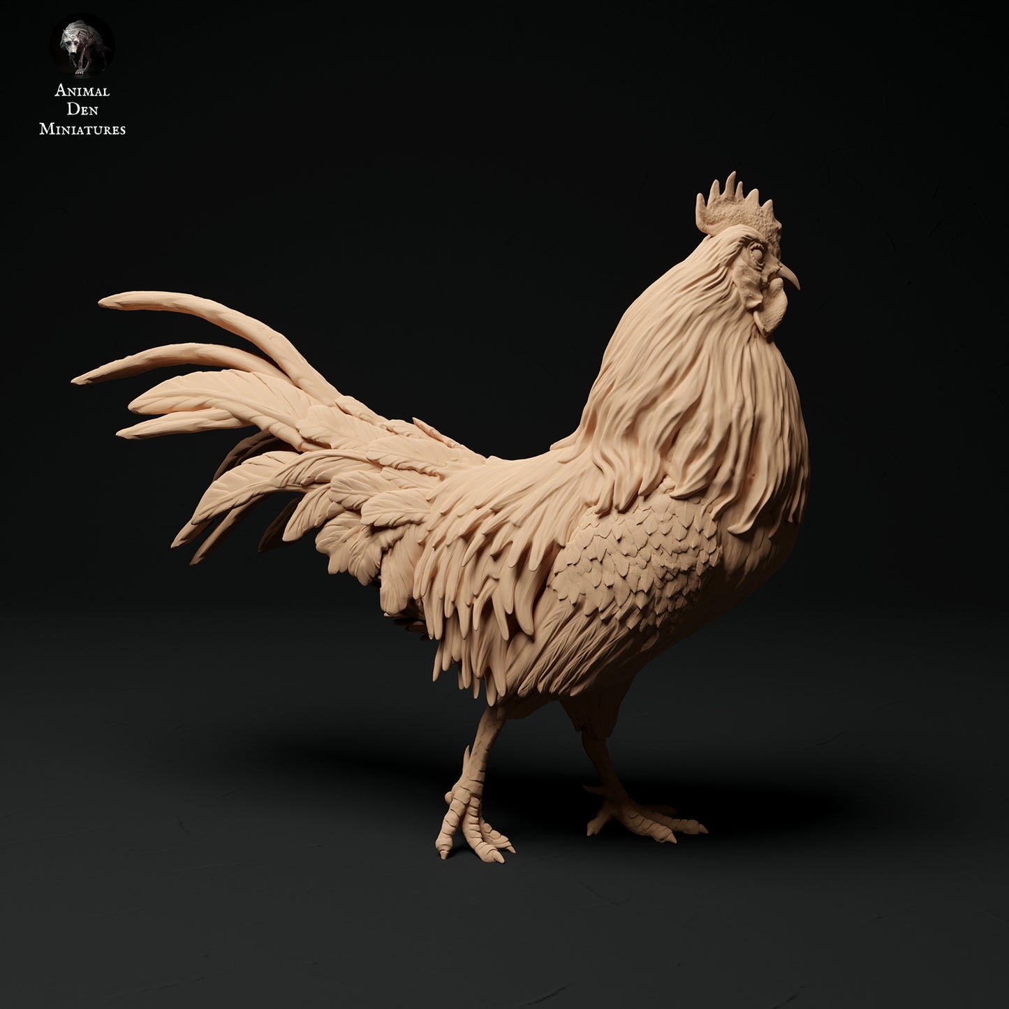 Roosters - Animal Den Miniatures