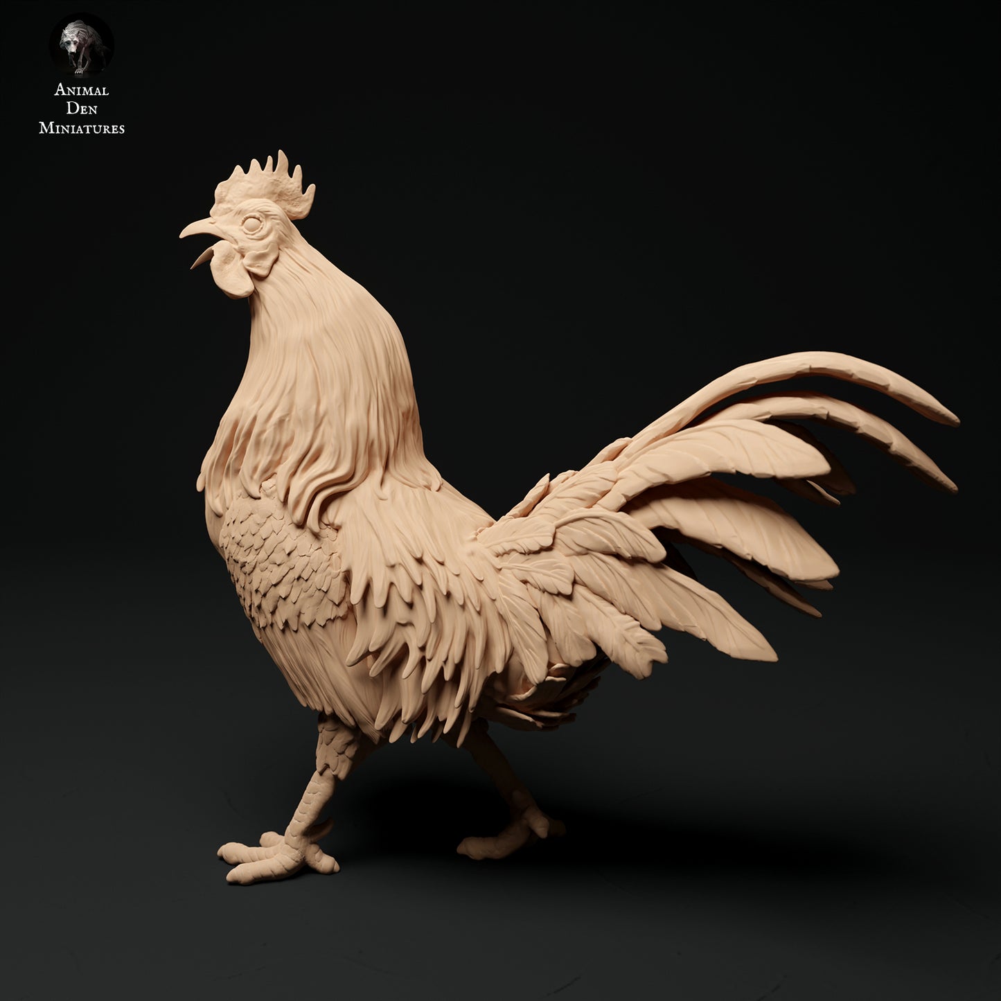 Roosters - Animal Den Miniatures