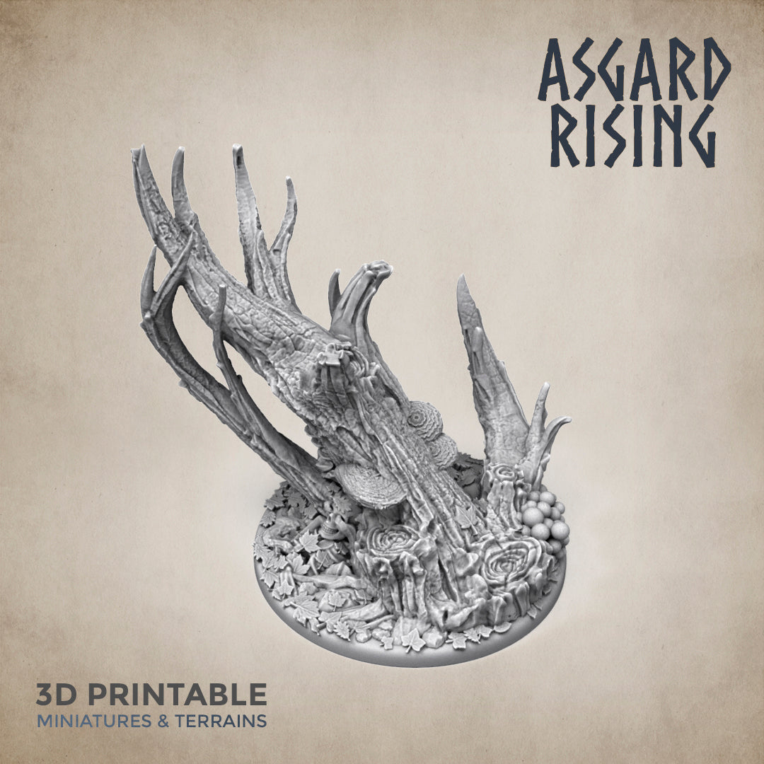 Forest - 1 x Round Base 50mm  - Asgard Rising