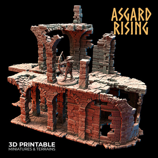 STONE CONSTRUCTIONS & RUINS - Modular Resin Custom Terrain - Asgard Rising