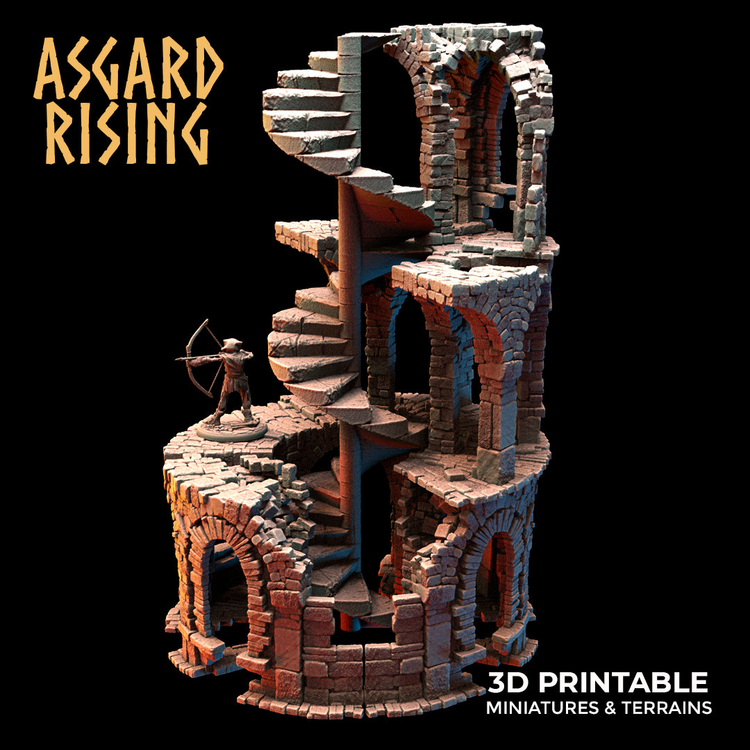 STONE CONSTRUCTIONS & RUINS - Modular Resin Custom Terrain - Asgard Rising