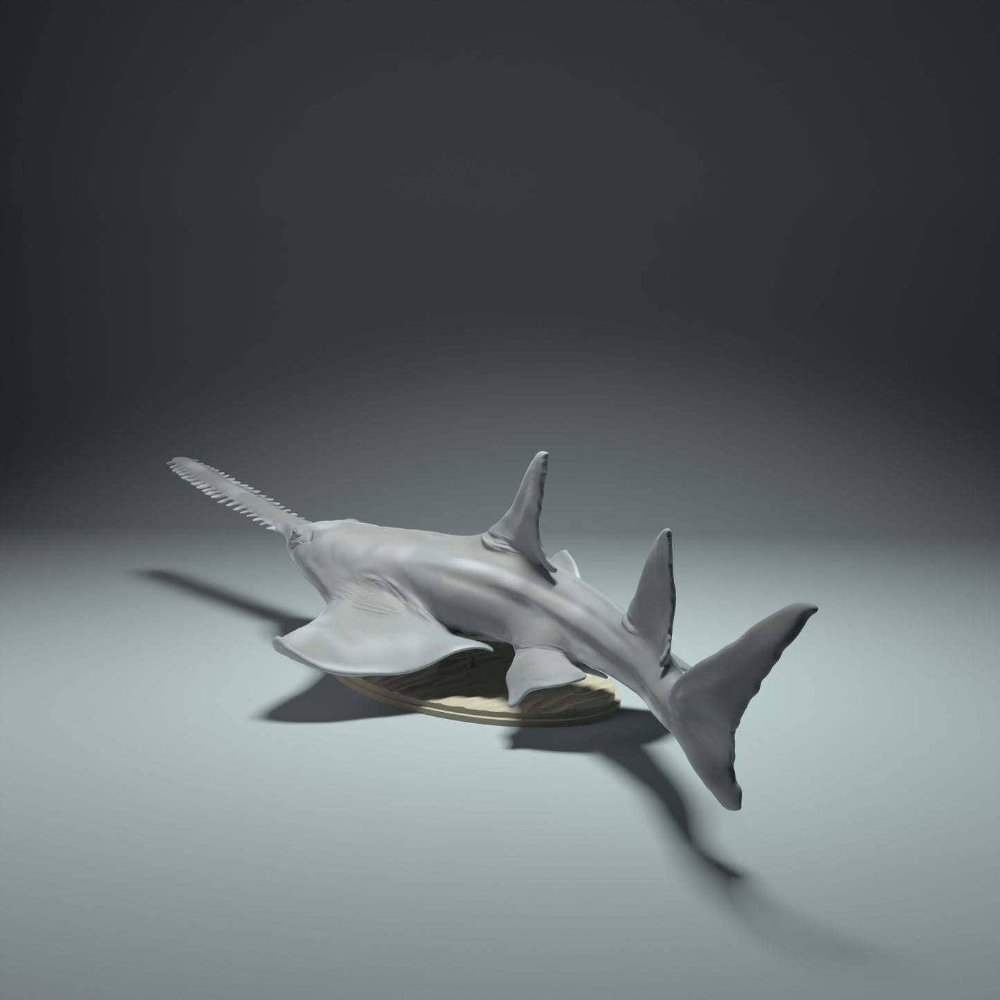 Largetooth Sawfish - Animal Den Miniatures