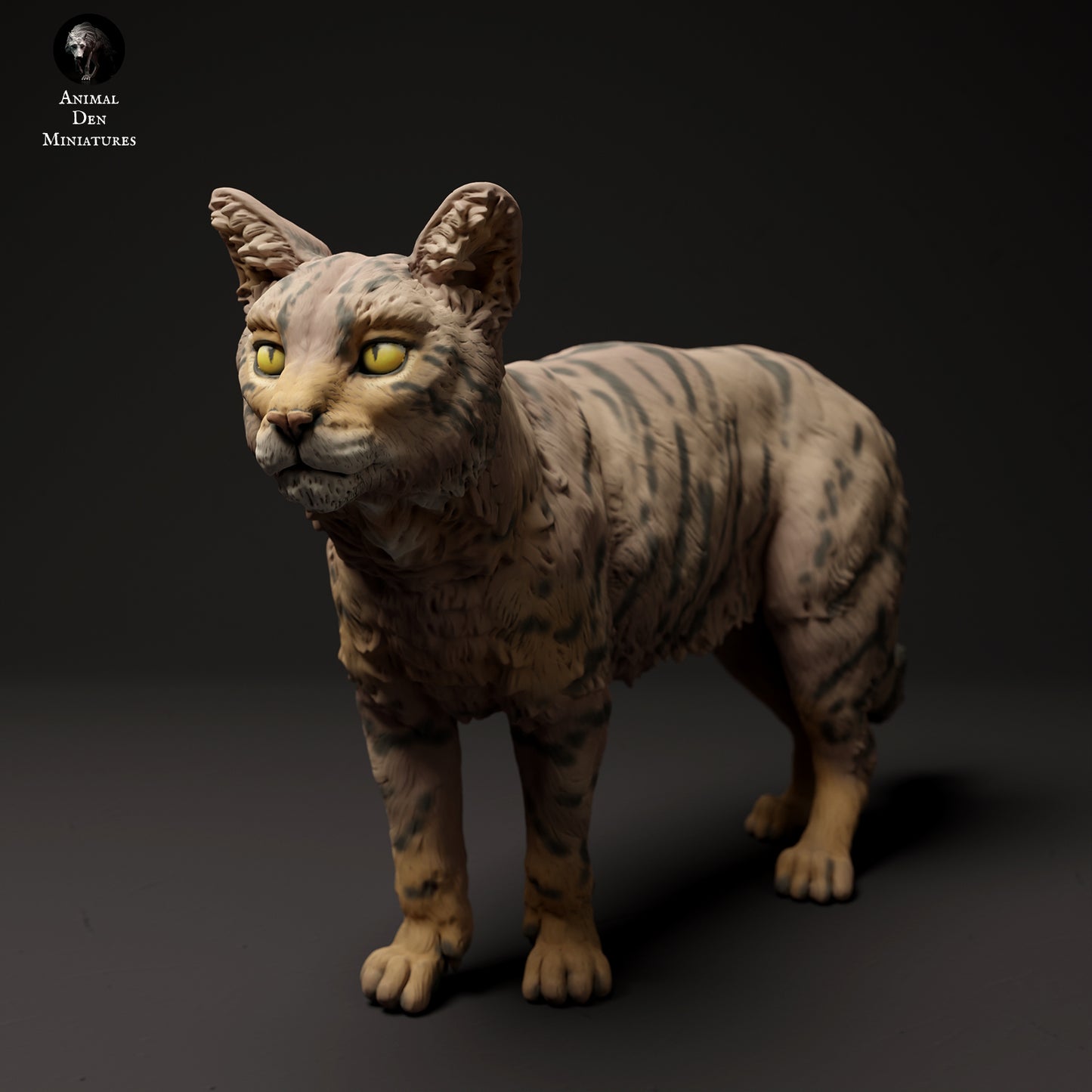 Scottish Wildcat - Animal Den Miniatures