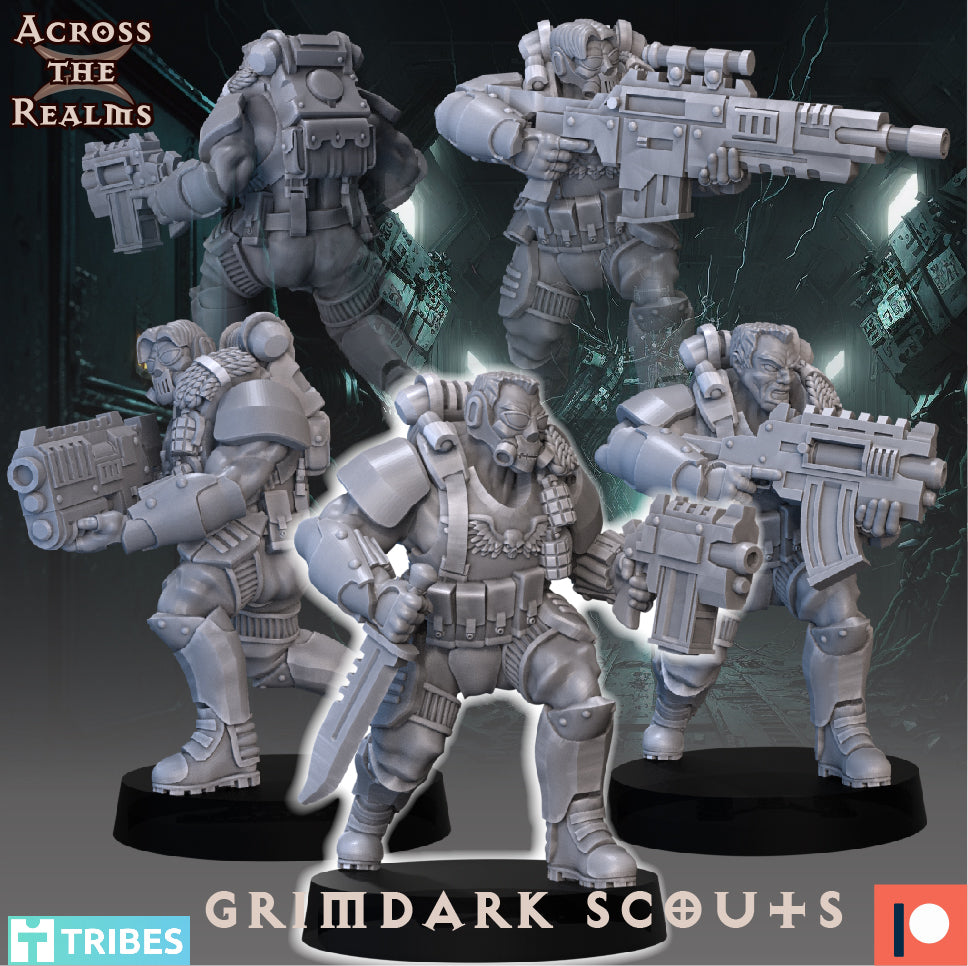 5x Grimdark Scouts - Across the Realms