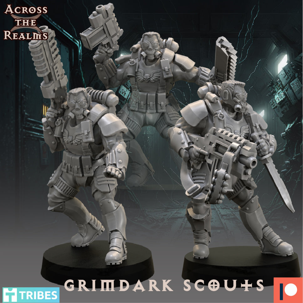 5x Grimdark Scouts - Across the Realms