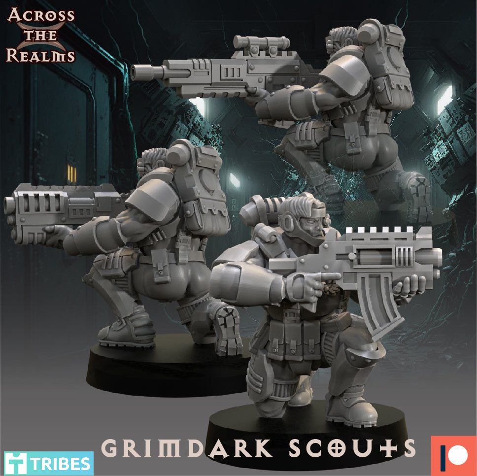 5x Grimdark Scouts - Across the Realms