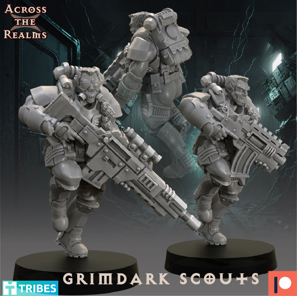 5x Grimdark Scouts - Across the Realms