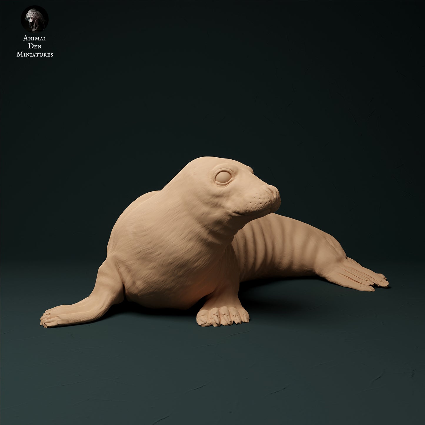 Grey Seal Female - Animal Den Miniatures