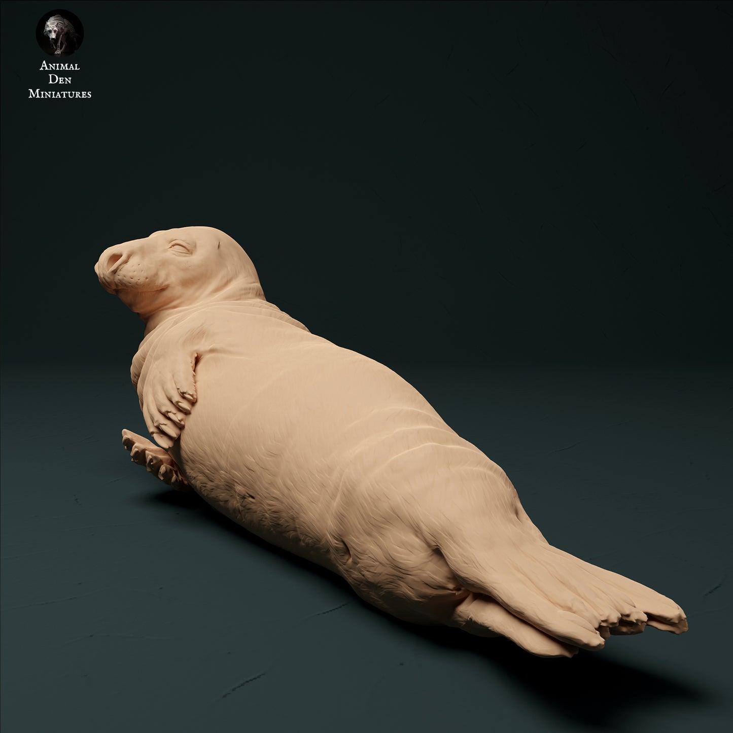 Grey Seal Male - Animal Den Miniatures