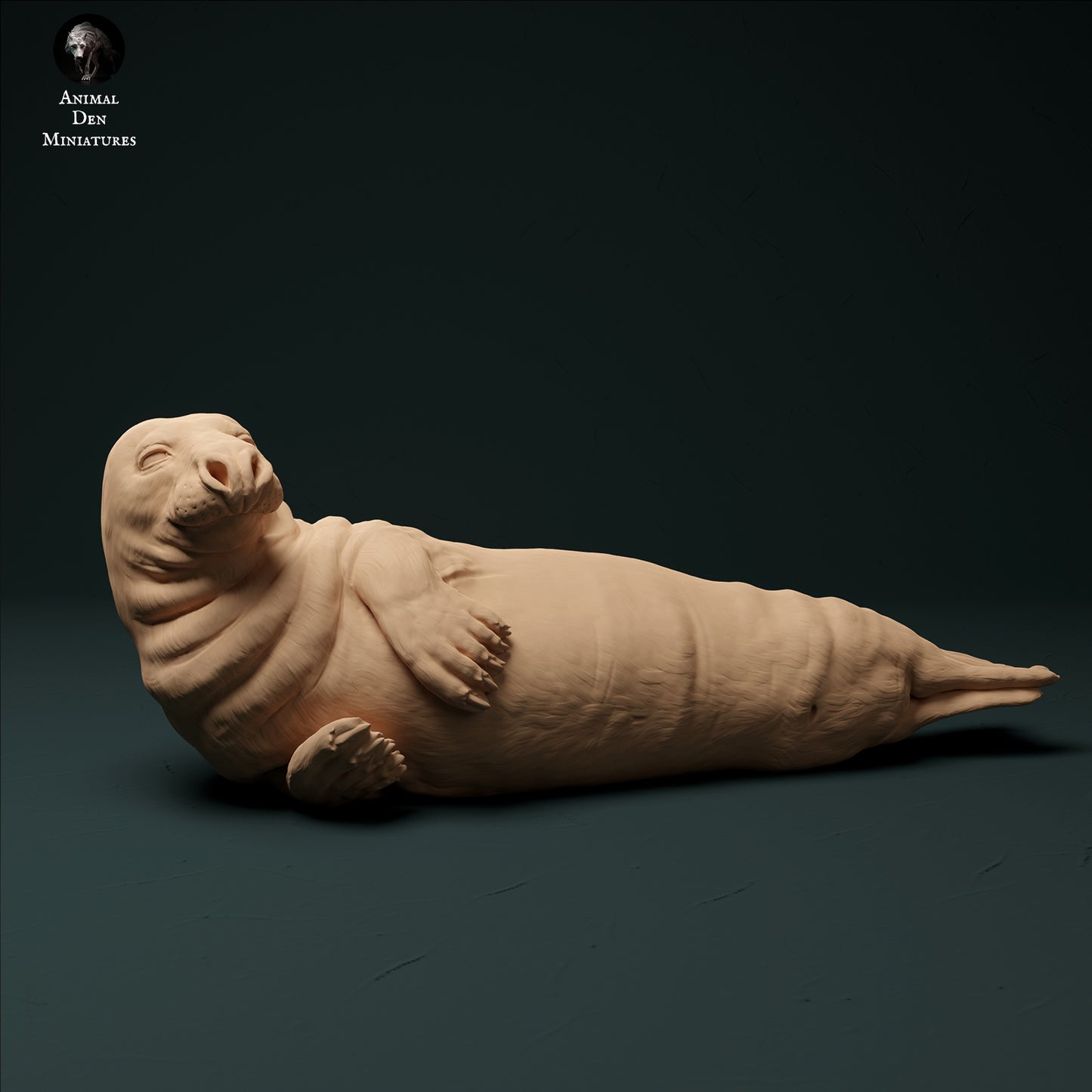 Grey Seal Male - Animal Den Miniatures