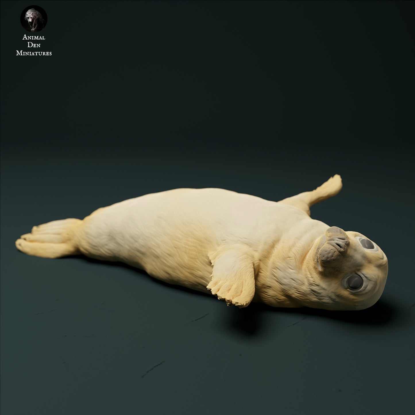 Grey Seal Pup - Animal Den Miniatures