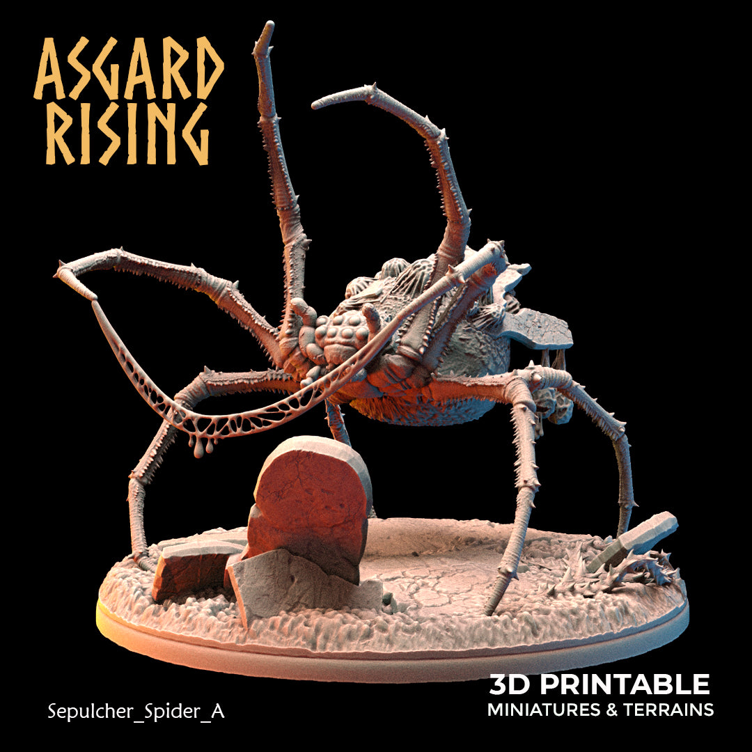 Sepulcher Spiders  - Asgard Rising