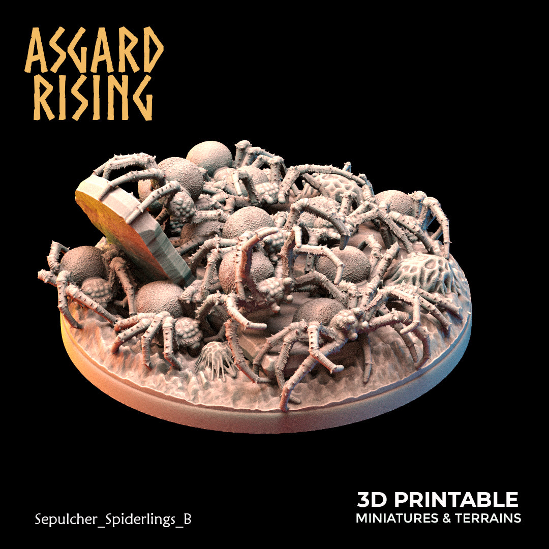 Sepulcher Spiderlings  - Asgard Rising