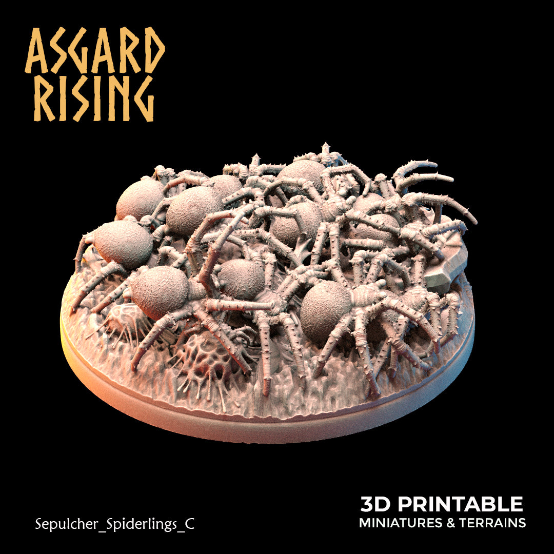 Sepulcher Spiderlings  - Asgard Rising