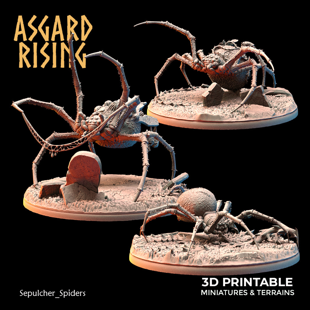 Sepulcher Spiders  - Asgard Rising