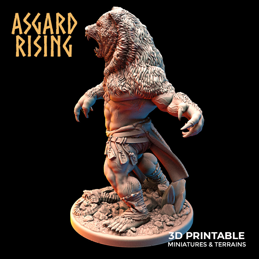 Shapeshifter Berserkir (Werebear)  - Asgard Rising