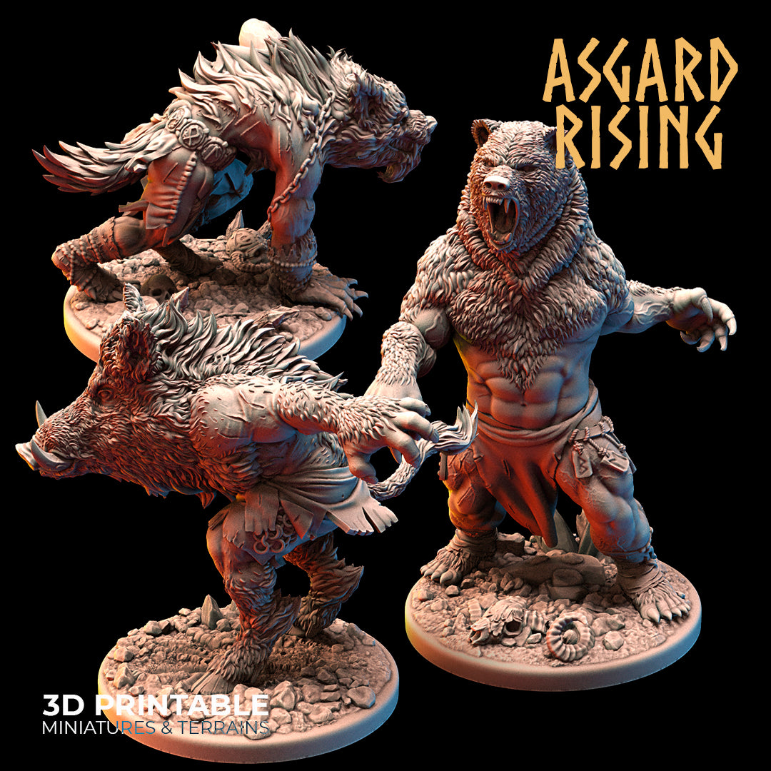 Shapeshifters (Beasts)  - Asgard Rising