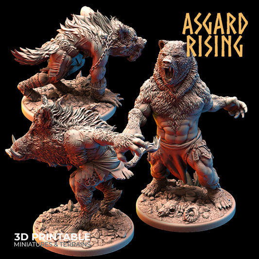 Shapeshifters (Beasts)  - Asgard Rising