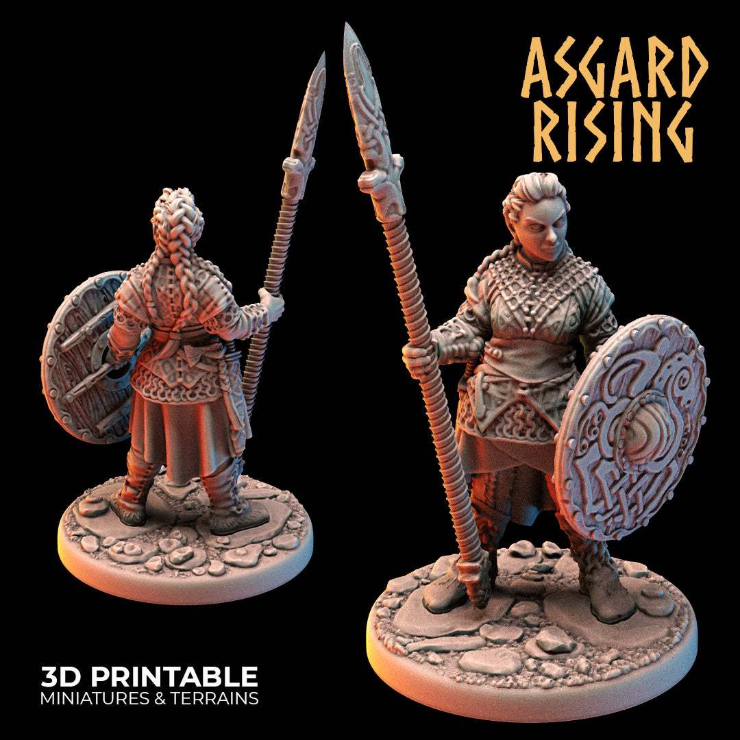 VIKINGS - Shieldmaidens Modular Warband 2 - Asgard Rising