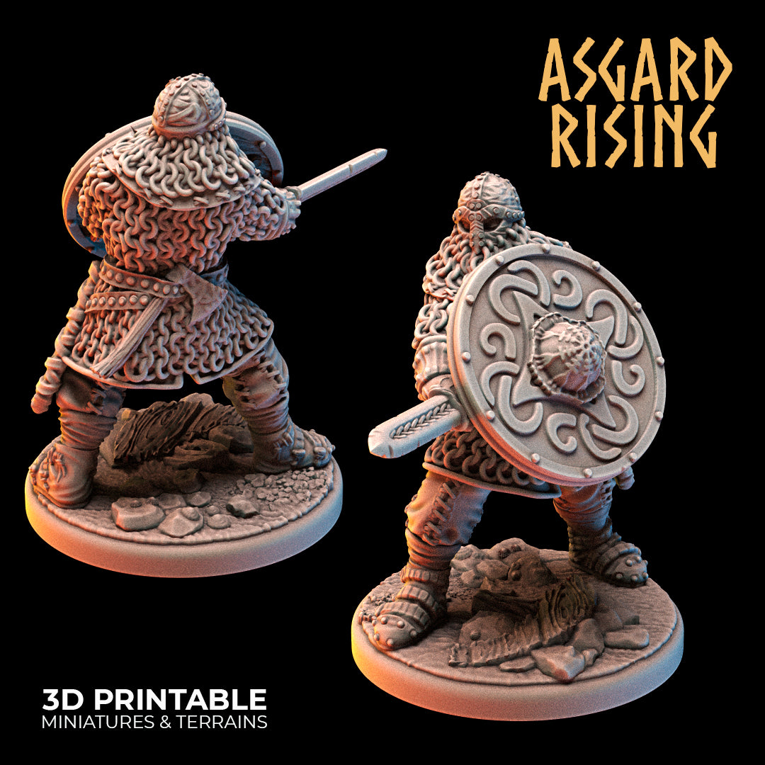 VIKINGS - Warriors Modular Warband - Asgard Rising