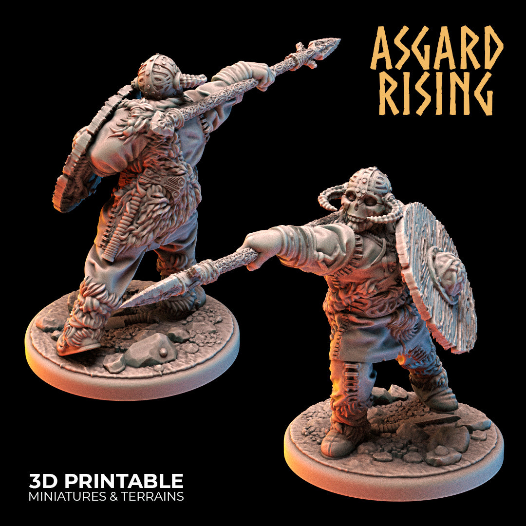 VIKINGS - Warriors Modular Warband - Asgard Rising